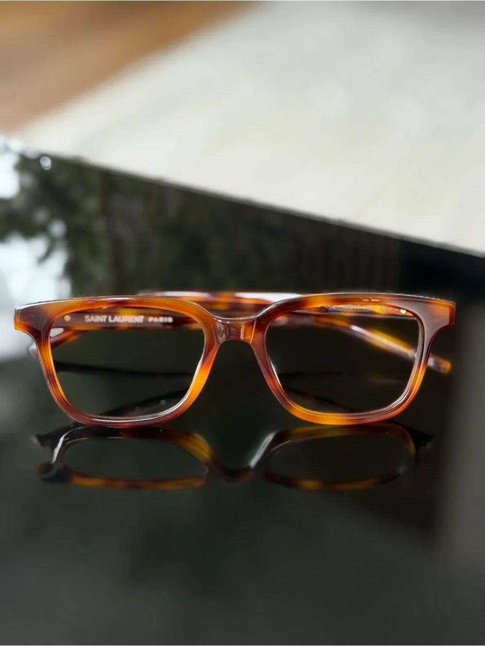 Saint Laurent Tortoiseshell Brown Frames Only!